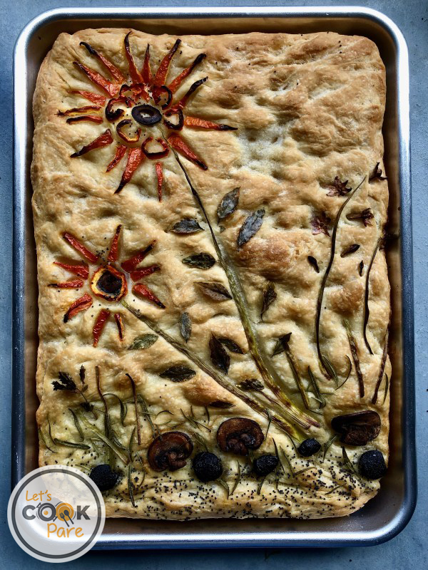 Focaccia is best served on the day it’s made