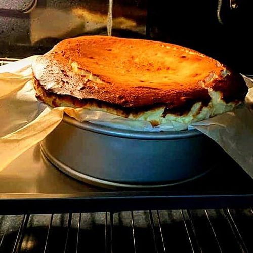 burnt basque cheesecake springform