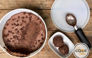 3-ingredient chocolate ice cream