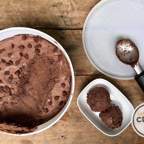 3-ingredient chocolate ice cream